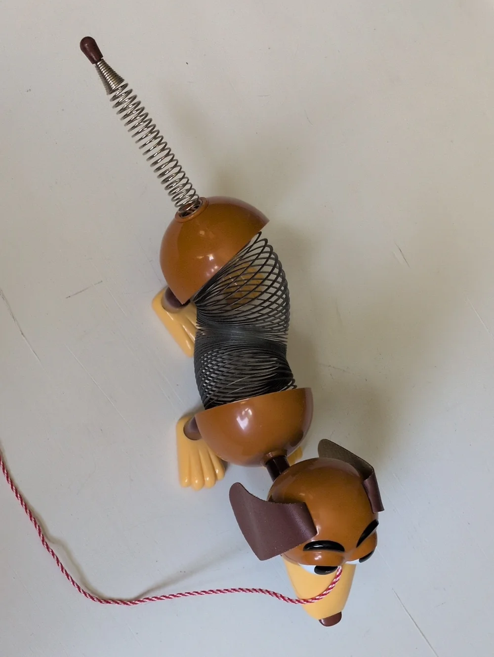 Vintage Disney Toy Story Slinky Dog Pull Toy With Box